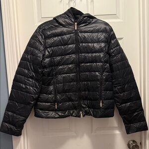 Armani Exchange Black Puffer Jacket